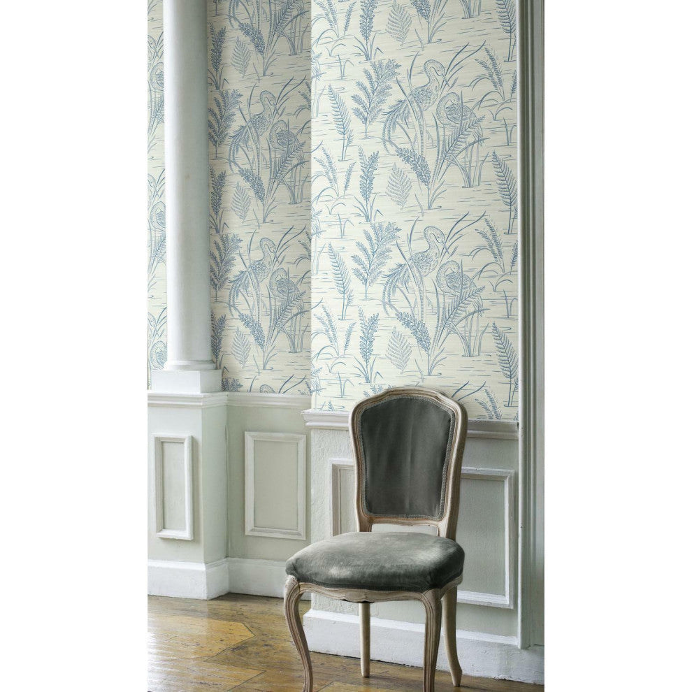 Fernwater Cranes Wallpaper