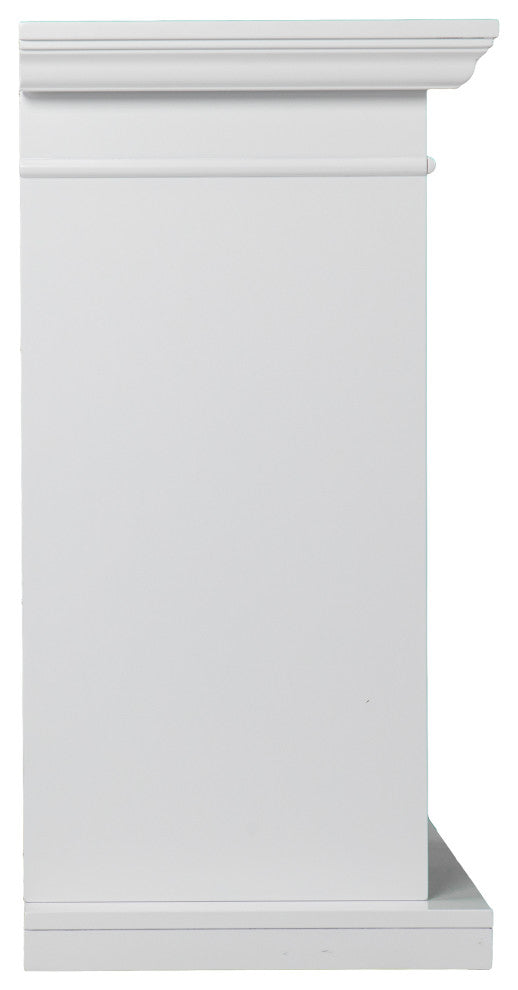 Harwich Color Changing Fireplace With Bookcase