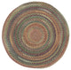 Kill Devil Hill Braided Round Rug, 15" Chairpad