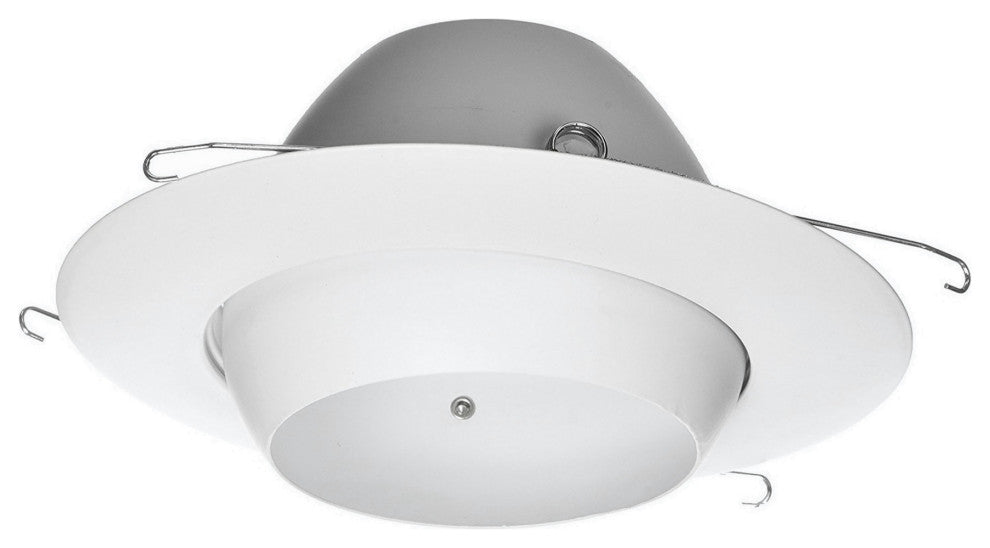 NICOR 6 inch Recessed Eyeball Trim, White