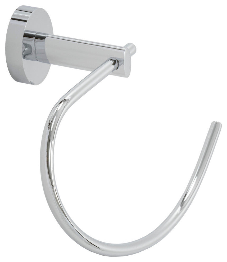 Amalfi Towel Ring in Chrome