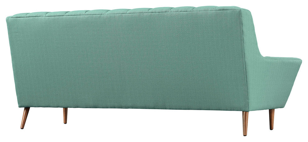 Modern Contemporary Fabric Sofa , Blue, Fabric