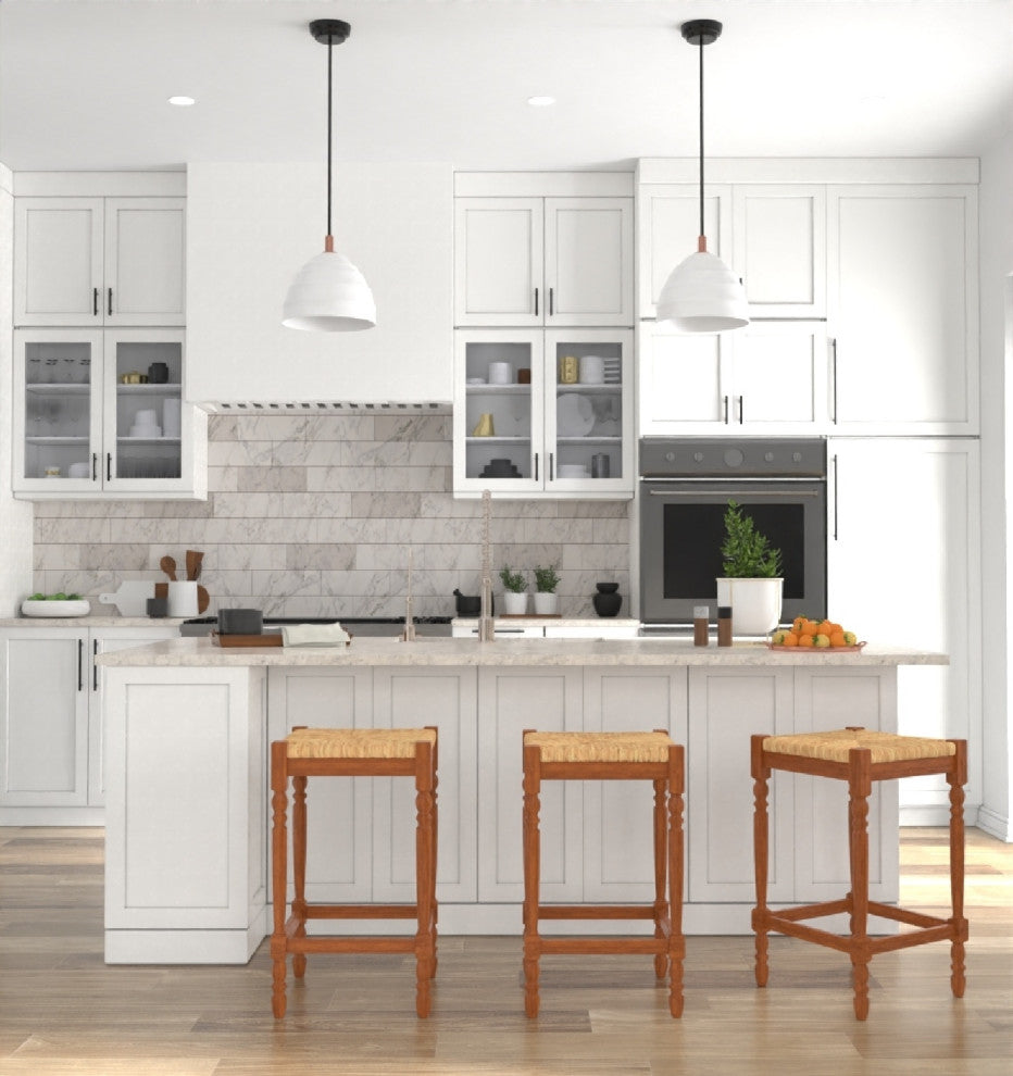 Thomasville Rta 29" Bar Stool, Walnut