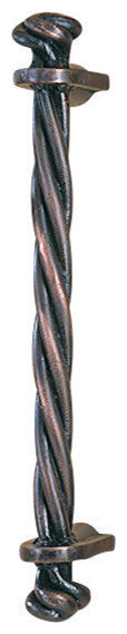 Twist 13" Entryway Door Pull, Bronze