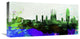 "Barcelona City Skyline" Fine Art Print