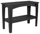 Poly Island Buffet Table, Black