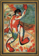 Kazimir Malevich Bather - 18" x 27" Framed Premium Canvas Print