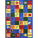 Kid Essentials Rug, Around the Block, 5'4"x7'8"