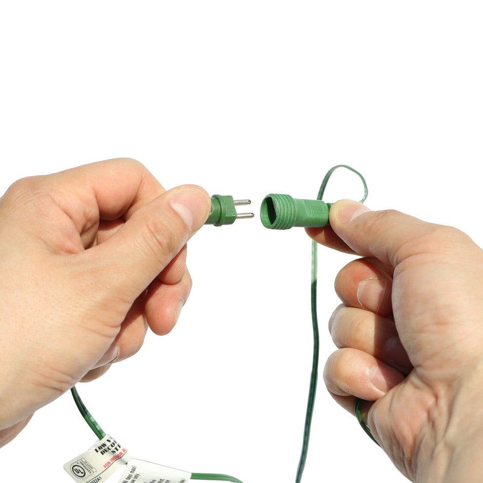 9' Pre-Lit Flocked Layered Spruce Artificial Christmas Tree with 500 Light