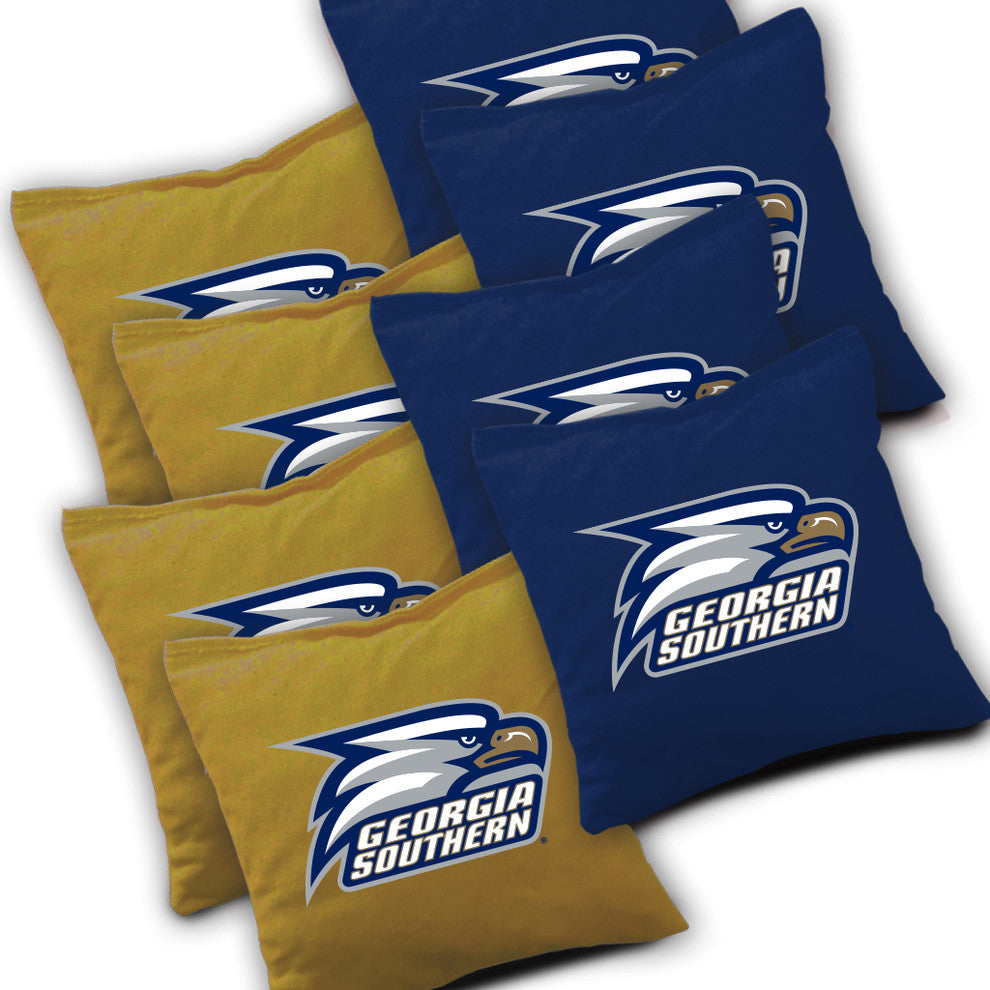 Georgia Southern Distressed Cornhole Set