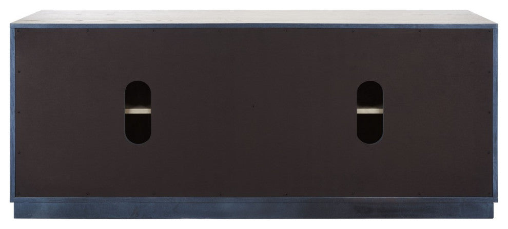 Safavieh Couture Mallory 4 Door Media Stand, White Wash