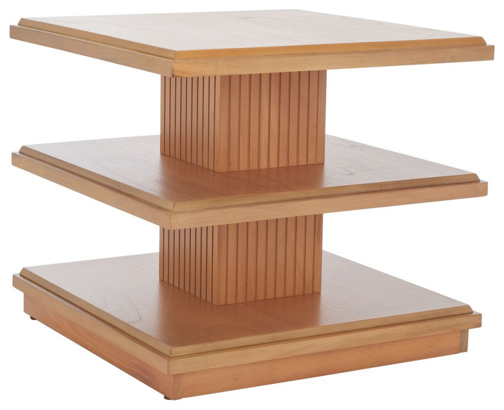 Safavieh Suette 2 Shelf Accent Table, Natural