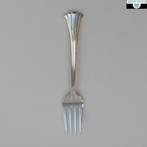 Gorham Sterling Silver Newport Scroll Salad Fork