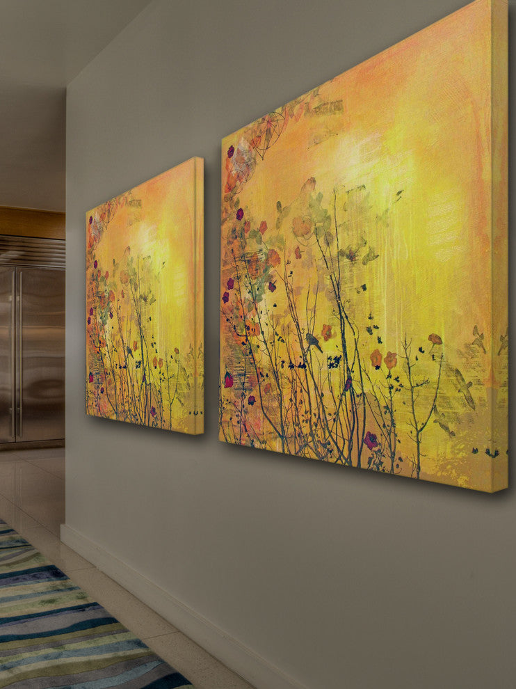 "Judynam" Painting Print on Canvas by Tracy Silva Barbosa