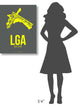 "LGA New York Poster 1" Fine Art Print