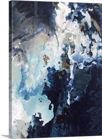 "Deep Blue Pool Crop" Canvas Art, 18"x24"x1.25"