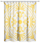 Medallion Shower Curtain, Yellow