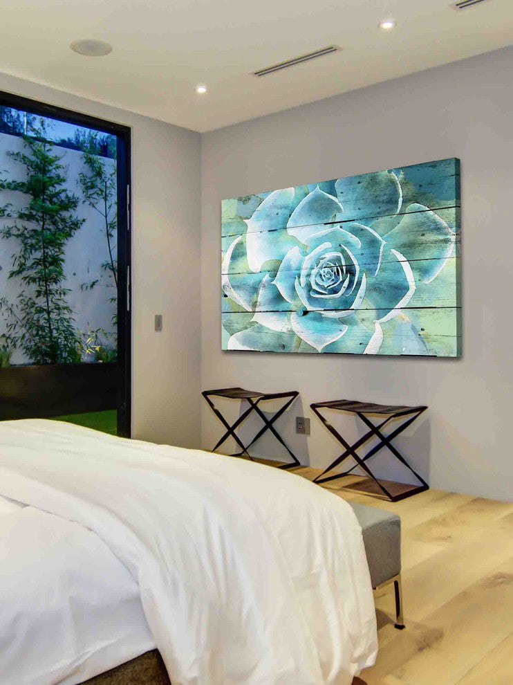 "Succulent Extravaganza" Painting Print on Canvas by Irena Orlov