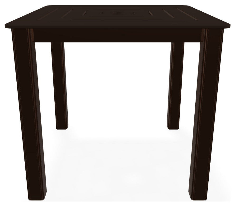 21" Square Marine Grade Outdoor End Table, Kona