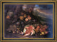 Joseph Teal Cooper Still Life of Fruit Framed Premium Canvas Print, 16"x24"