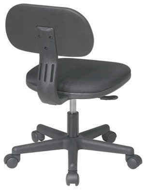 Task Chair in Black Fabric