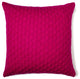 Theo Texture Pillow, Peony, 15"x15"