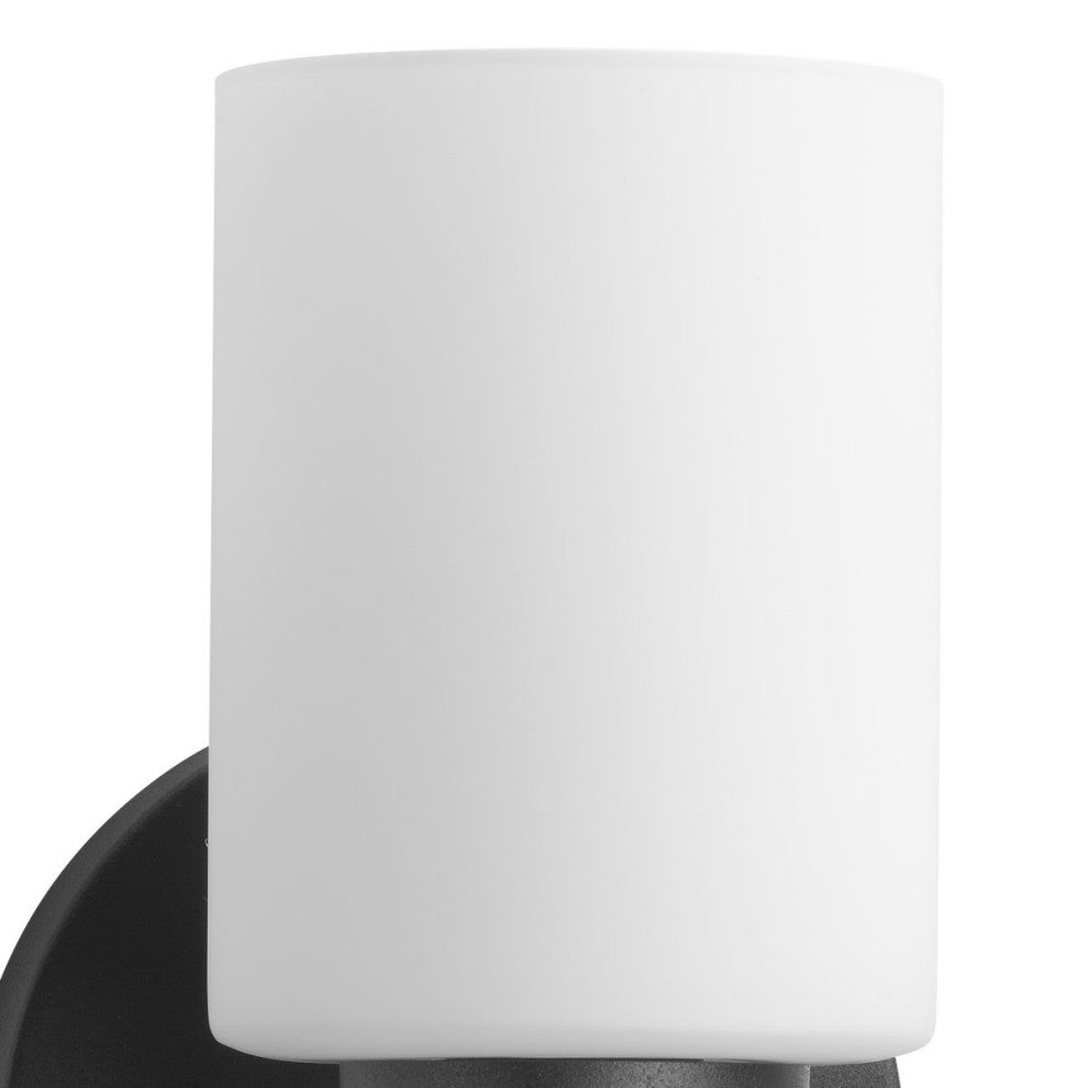 Progress Lighting 1-100W Medium Bath Bracket, Black
