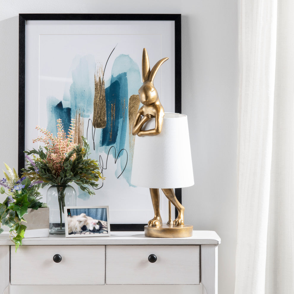 Felix Gold Rabbit Table Lamp