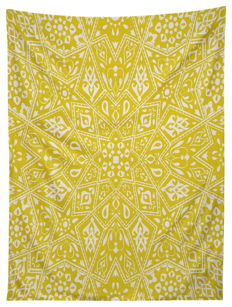 Deny Designs Aimee St Hill Amirah Yellow Tapestry