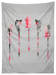 Deny Designs Iveta Abolina Coral Feathers Tapestry