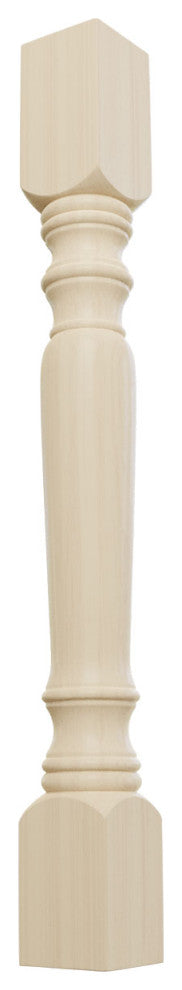 Legacy Tapered Cabinet Column - Rubberwood