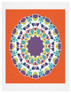Deny Designs Karen Harris Mod Medallion Mulberry Art Print