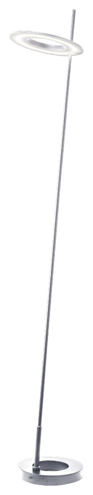Finley Floor Lamp, 20W, Silver