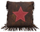 Cheyenne Star Pillow, Red
