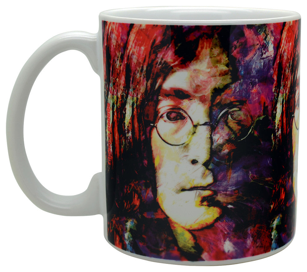John Lennon "John Lennon Study2" Mug Art by Mark Lewis