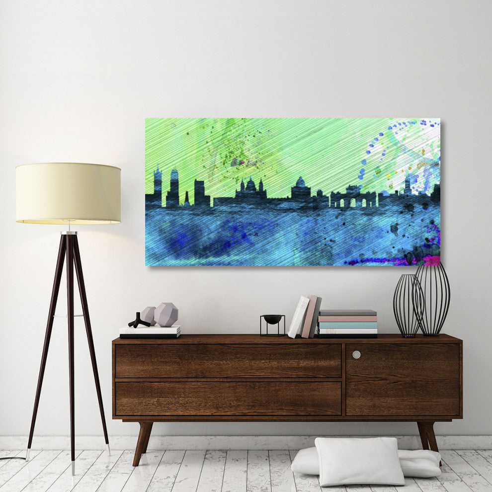 "Madrid City Skyline" Fine Art Print