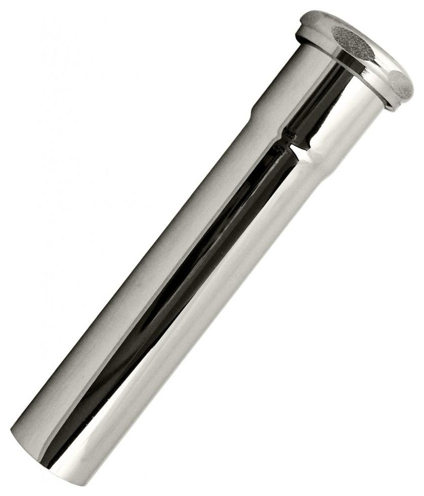 1.5" Od X 8" Slip Joint Extension Tube In Polished Nickel