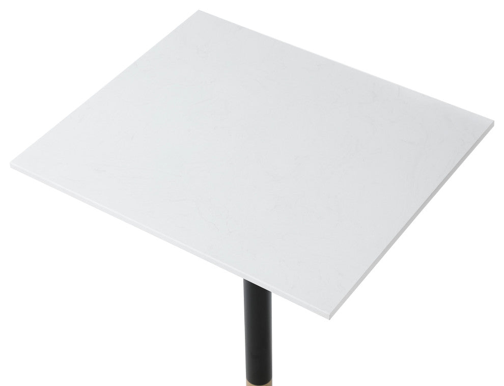 Home Living 28" Pub Table, White