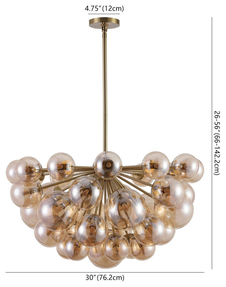 Safavieh Couture Raphaela Glass Globe Chandelier