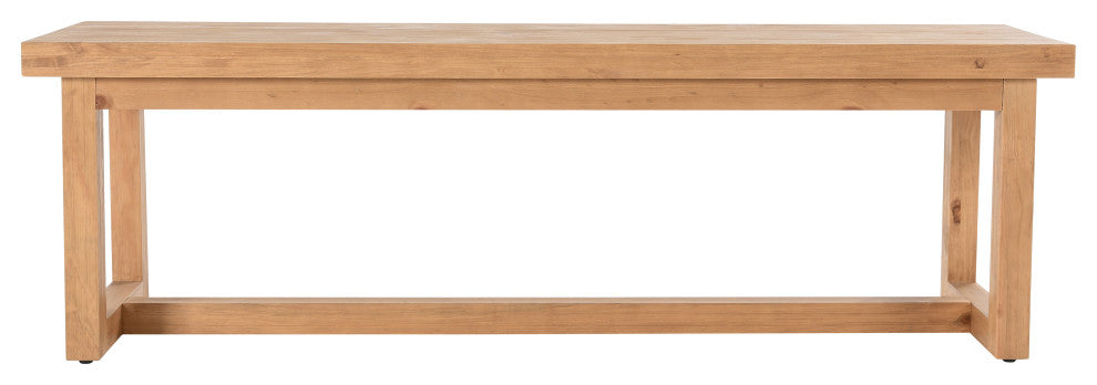 Fenmore Dining Bench Natural by Kosas Home