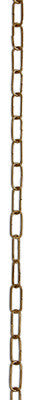 Chain #33B, Brass Un-Welded Links, Polished Brass