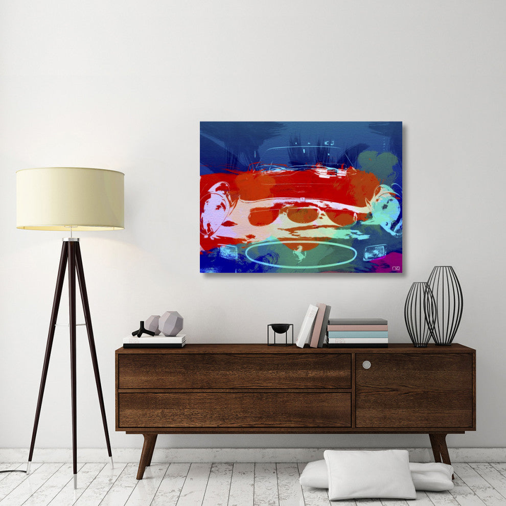 "Ferrari 250 GTO Watercolor" Fine Art Print