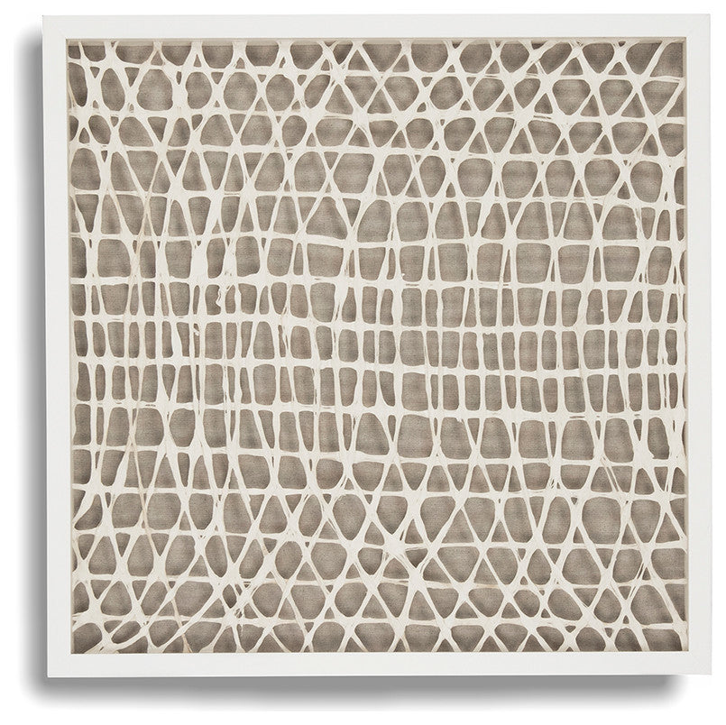 Abstract Paper Framed Art by Zentique