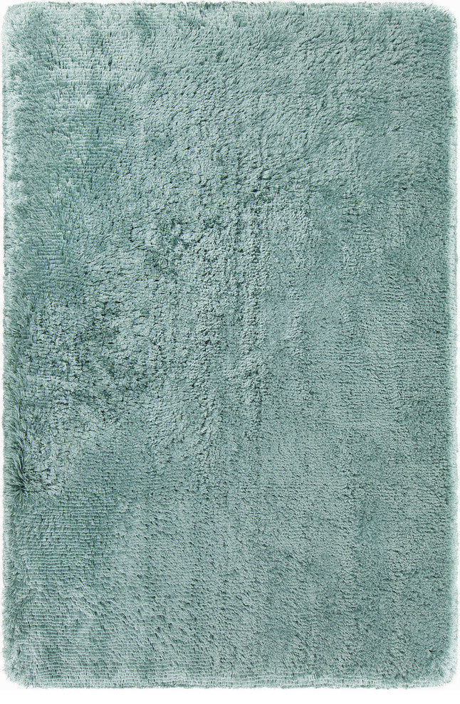 Giulia Contemporary Area Rug, Aqua Blue, 7'9" Round