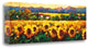 "Sweeping Fields Of Sunflowers" By Nancy Otoole, Giclee on Gallery Wrap Canvas