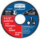 Type 1A Thin Metal Cutting Wheel, 1-1/2"x0.06"x1-1/2"