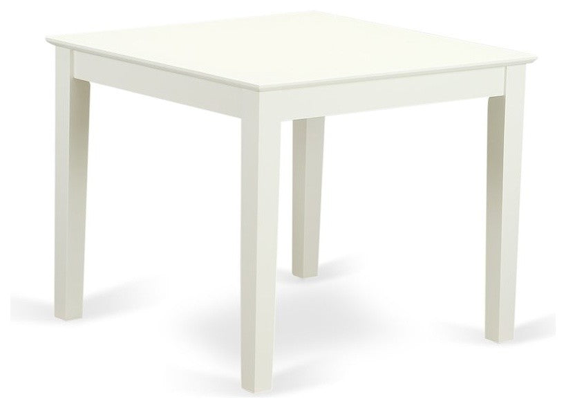 Oxford Square Dining Table Linen White