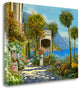 "Passeggiata Al Lago" By Guido Borelli, Giclee Print on Gallery Wrap Canvas