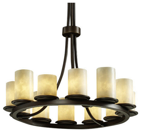 Dakota 12-Light Ring Chandelier (Tall)