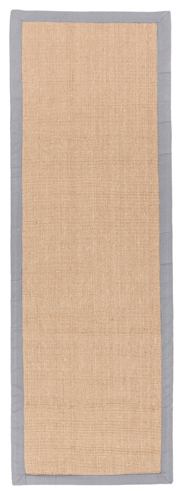 Bay Contemporary Area Rug, Gray, 2'6x8' Runner
